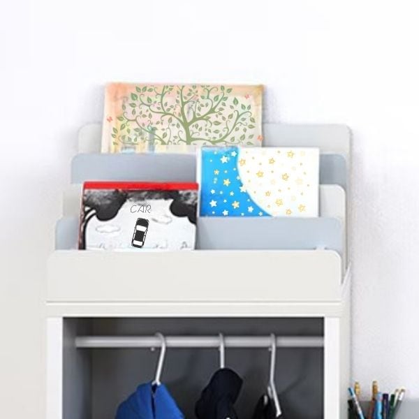 5月11日までの期間限定値下げ！】絵本ラック(ハーフ) ママチャーム IF